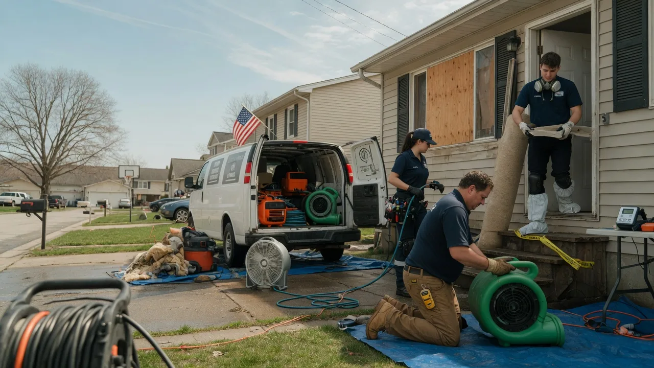 Water Damage Restoration in South Carrollton, KY near me